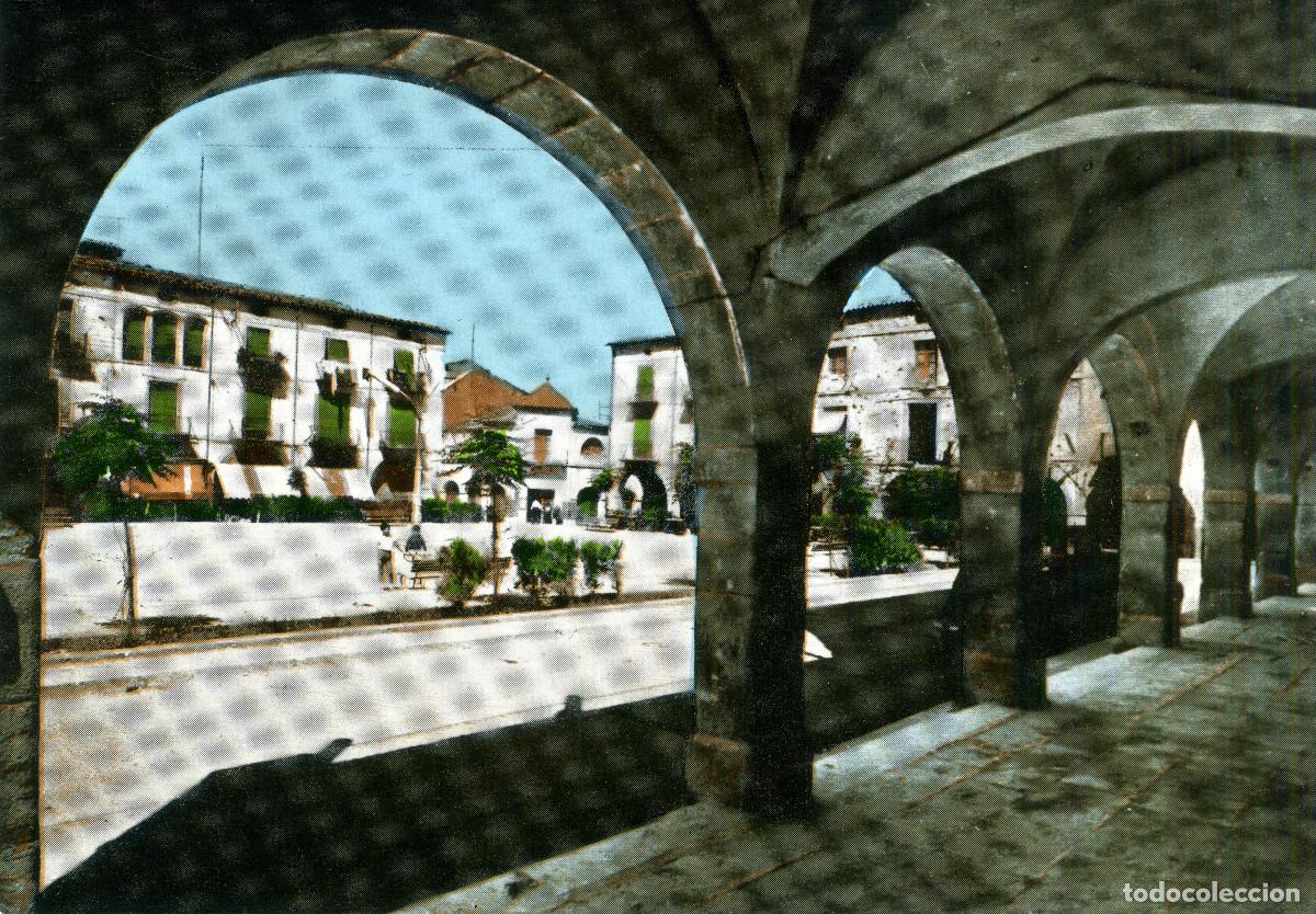 Postales: AGRAMUNT - PLA&Ccedil;A DEL GENERALISSIM (MERCADAL) - Foto 1