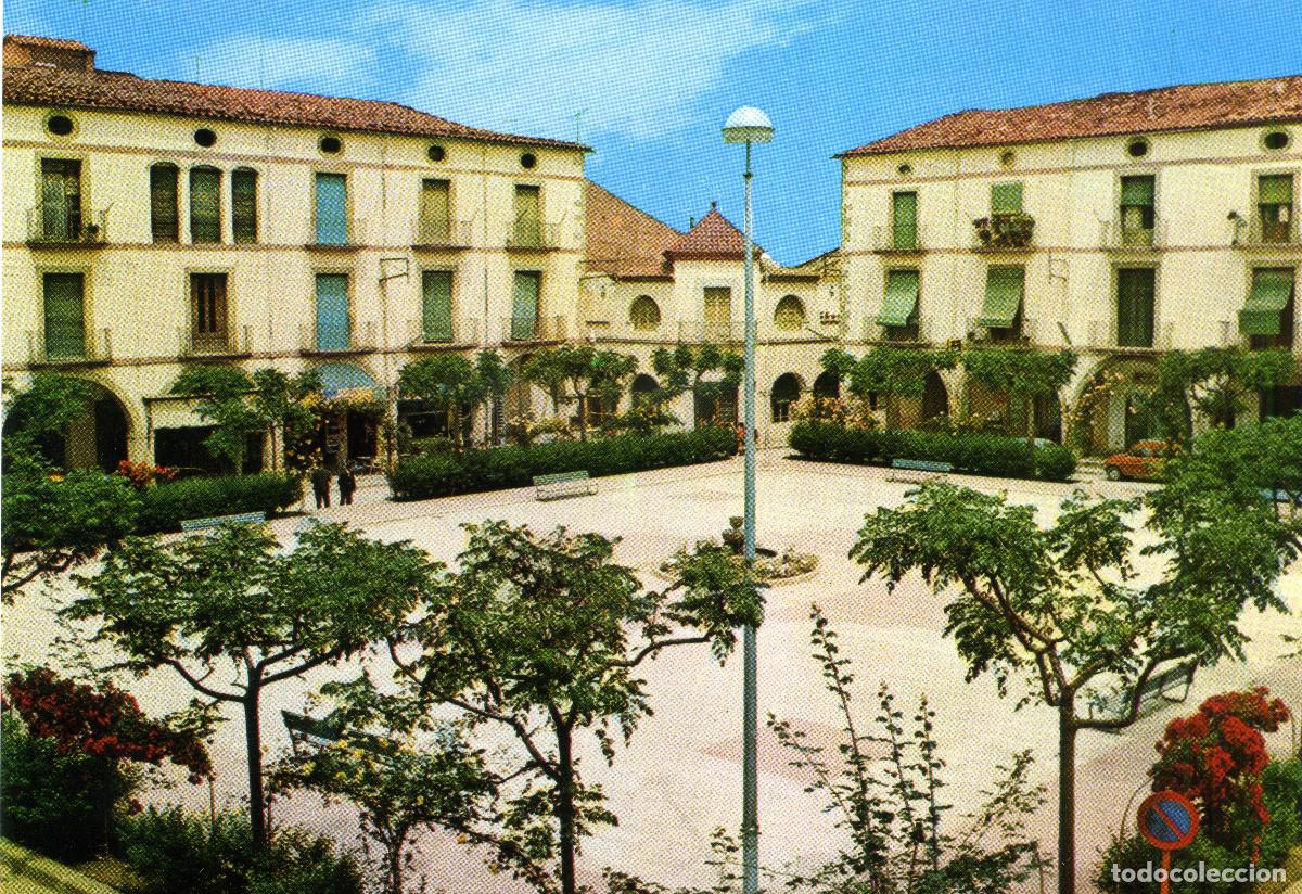 Postales: AGRAMUNT - PLAZA DEL GENERALISIMO FRANCO - Foto 1