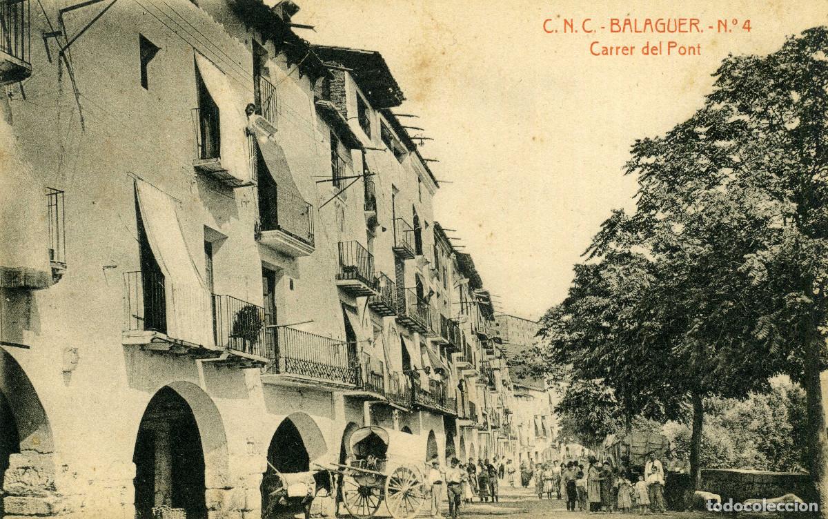 Postales: BALAGUER - CARRER DEL PONT - Foto 1