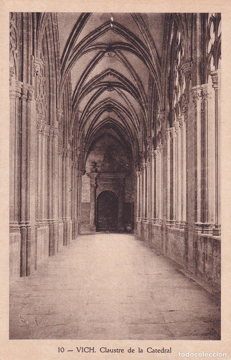 Postales: VIC - CATEDRAL. CLAUSTRO - Foto 1