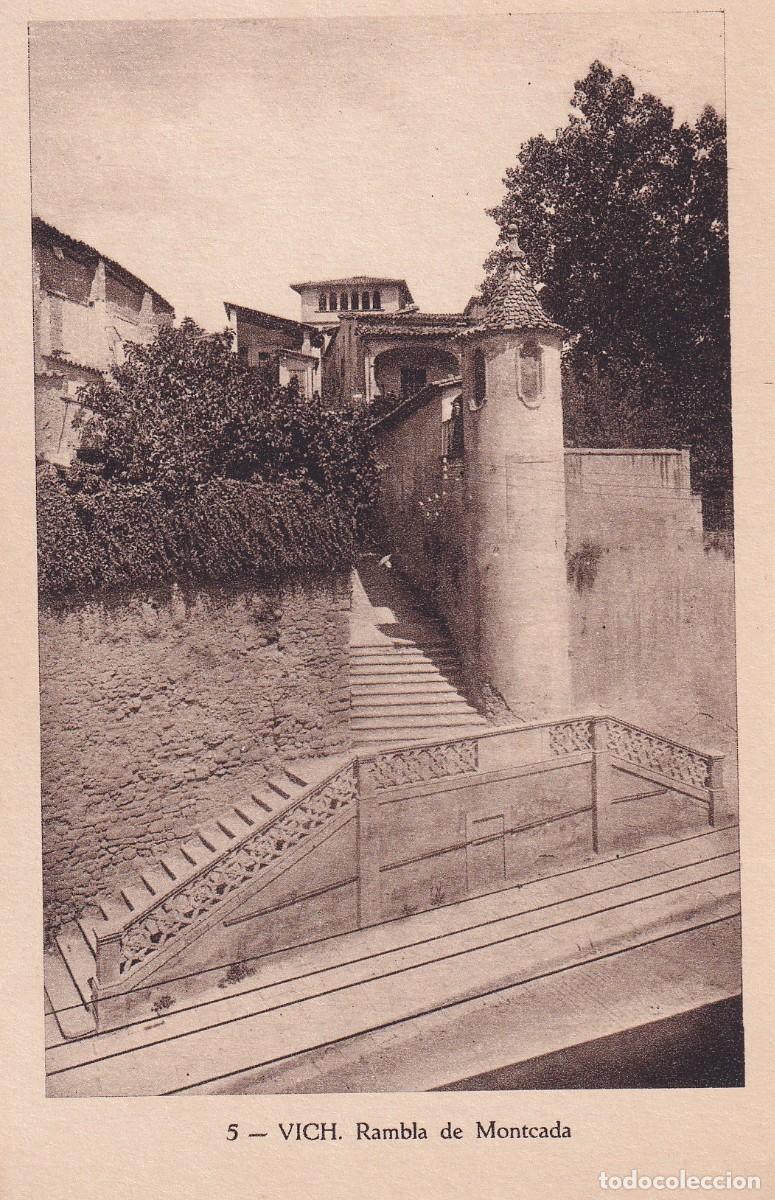 Postales: VIC - RAMBLA DE MONTCADA - Foto 1