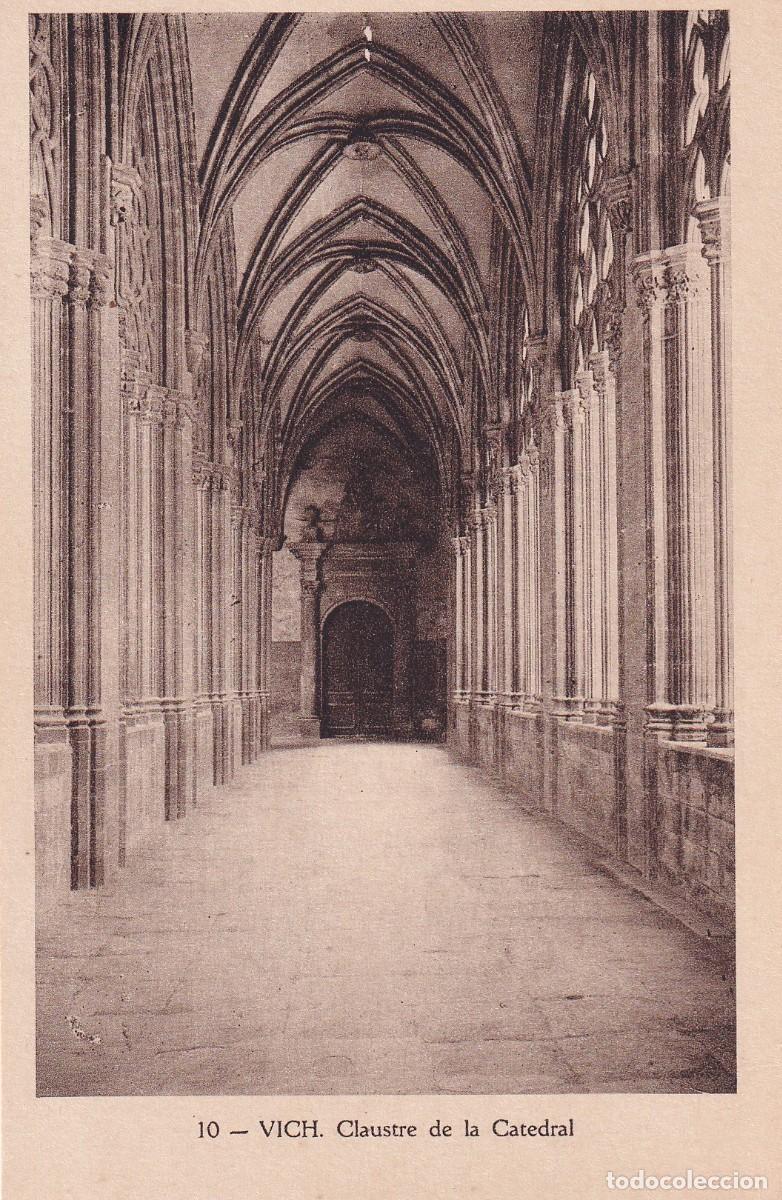 Postales: VIC - CLAUSTRO DE LA CATEDRAL - Foto 1