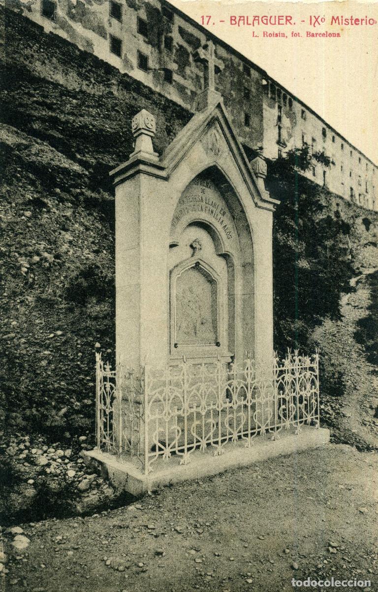 Postales: BALAGUER - IX&ordm; MISTERIO - Foto 1