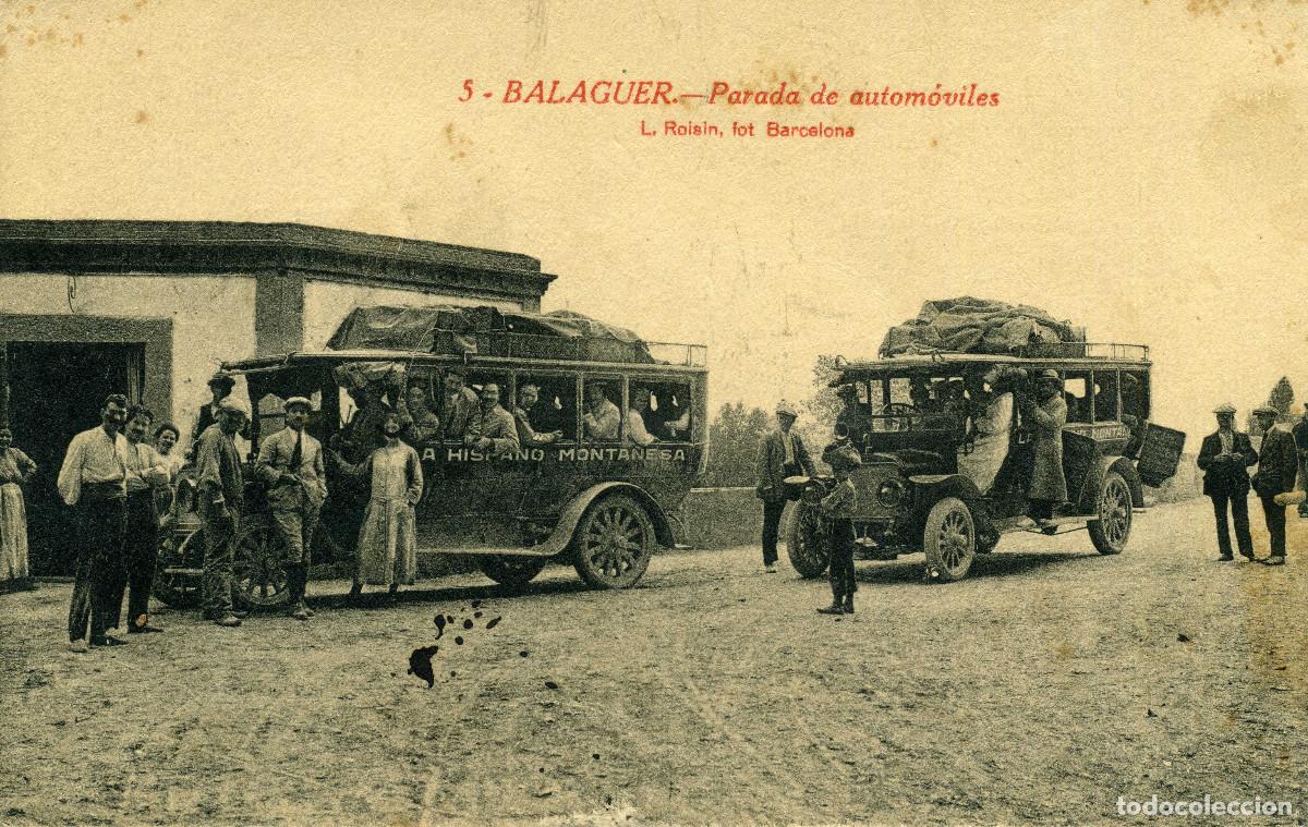 Postales: BALAGUER - PARADA DE AUTOMOVILES - Foto 1