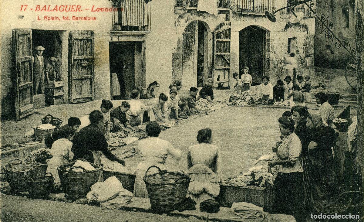 Postales: BALAGUER - LAVADEROS - Foto 1
