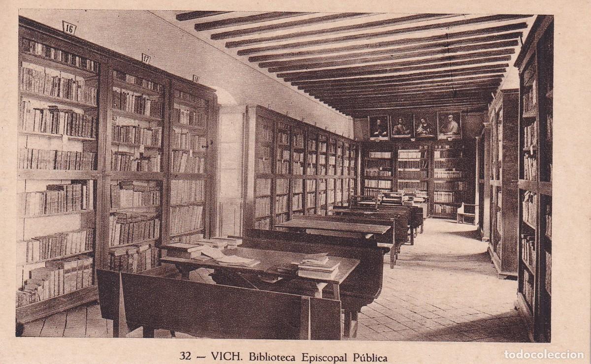 Postales: VIC - BIBLIOTECA EPISCOPAL P&Uacute;BLICA - Foto 1