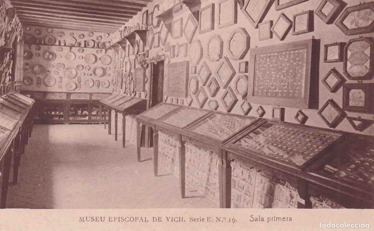 Postales: VIC - MUSEO EPISCOPAL. SALA PRIMERA - Foto 1