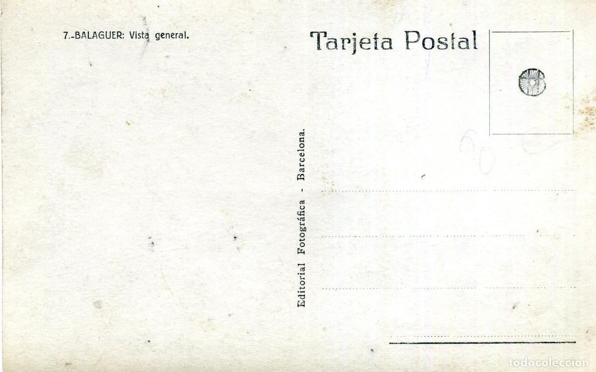 Postales: BALAGUER - VISTA GENERAL - Foto 2
