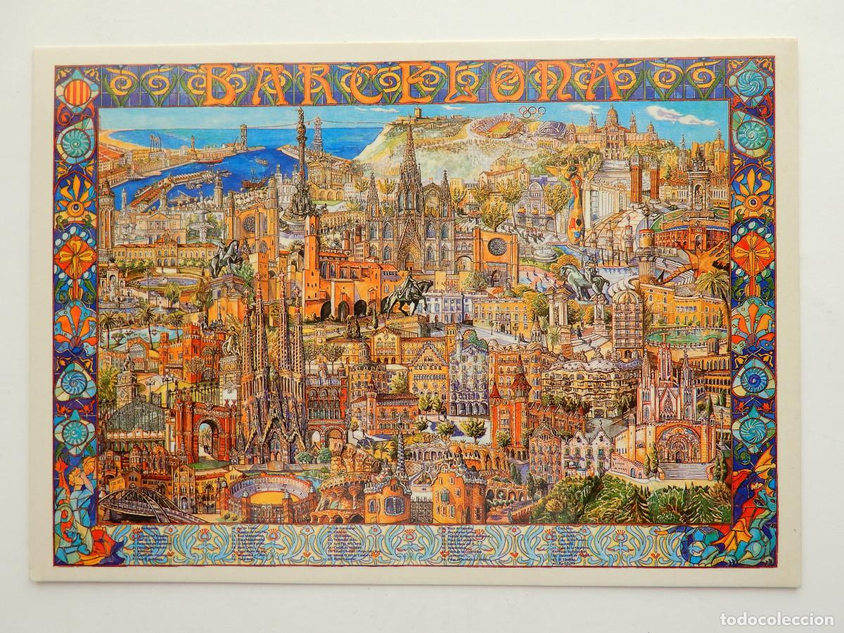 Postales: POSTAL BARCELONA #105 J.PE&Ntilde;A - Foto 1