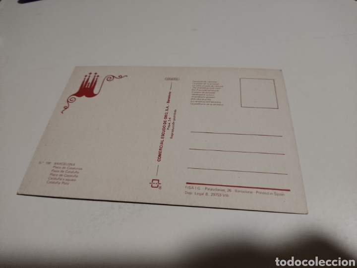Postales: Postal Barcelona - Foto 2