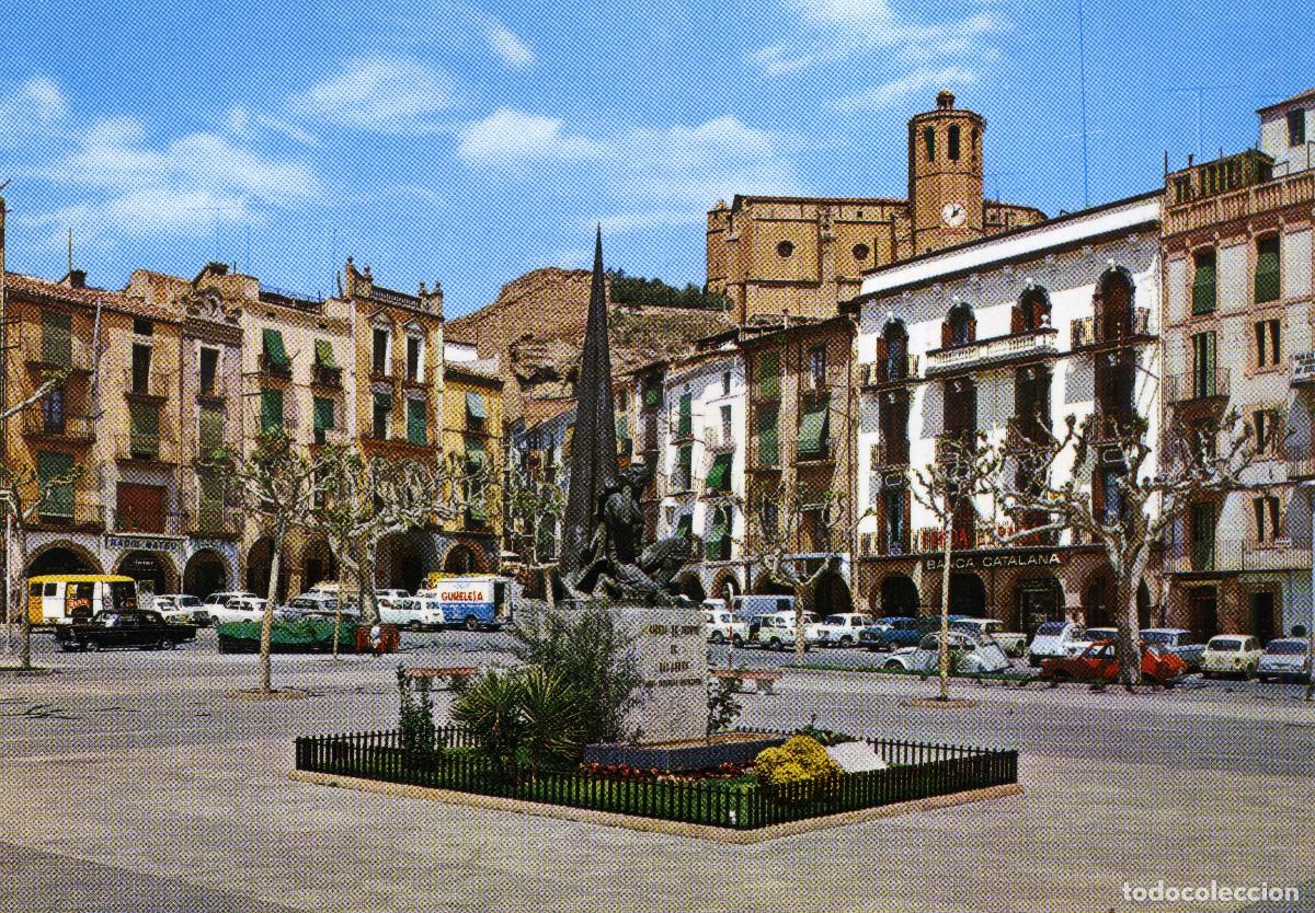 Postales: BALAGUER - PLAZA MERCADAL - Foto 1