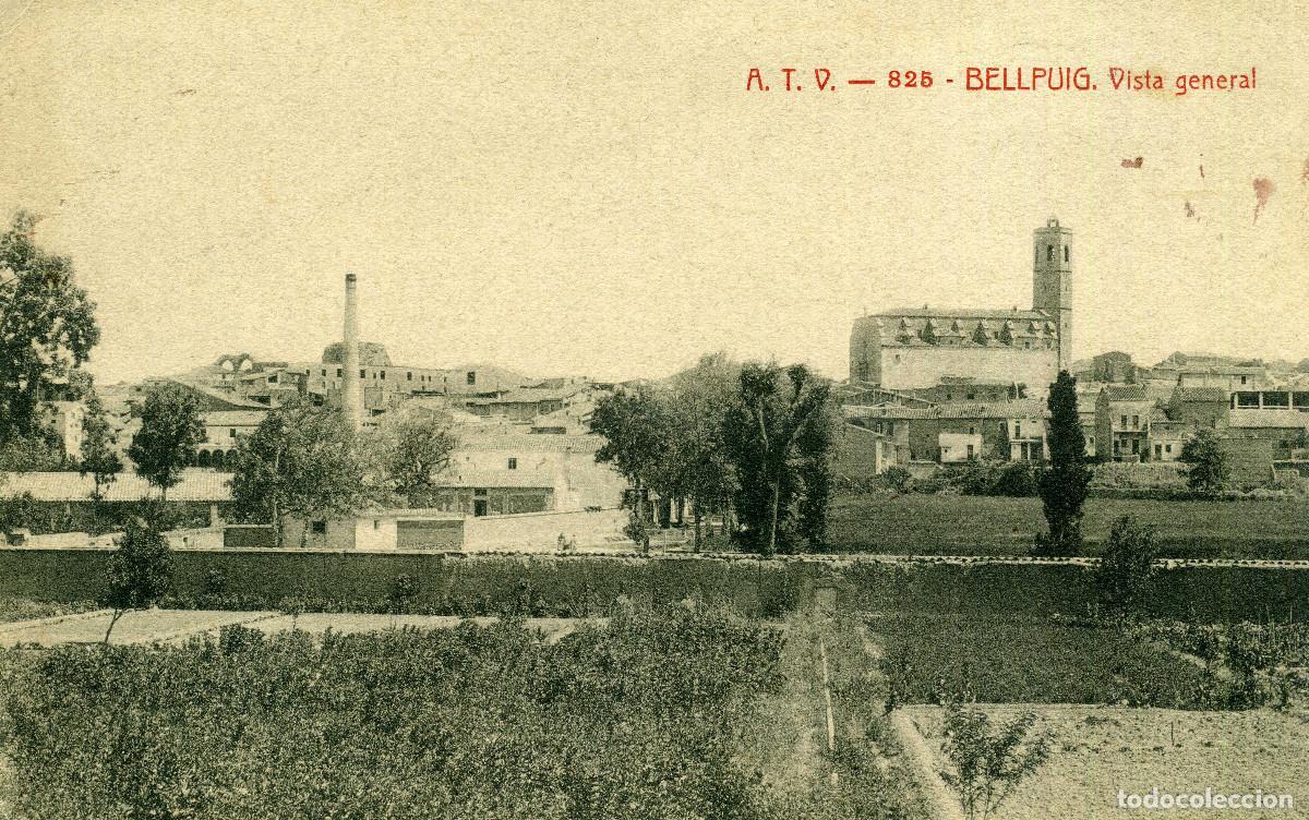 Postales: BELLPUIG - VISTA GENERAL - Foto 1