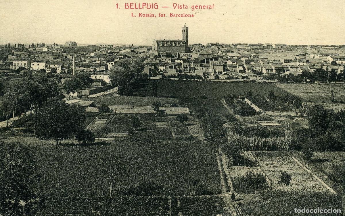 Postales: BELLPUIG - VISTA GENERAL - Foto 1