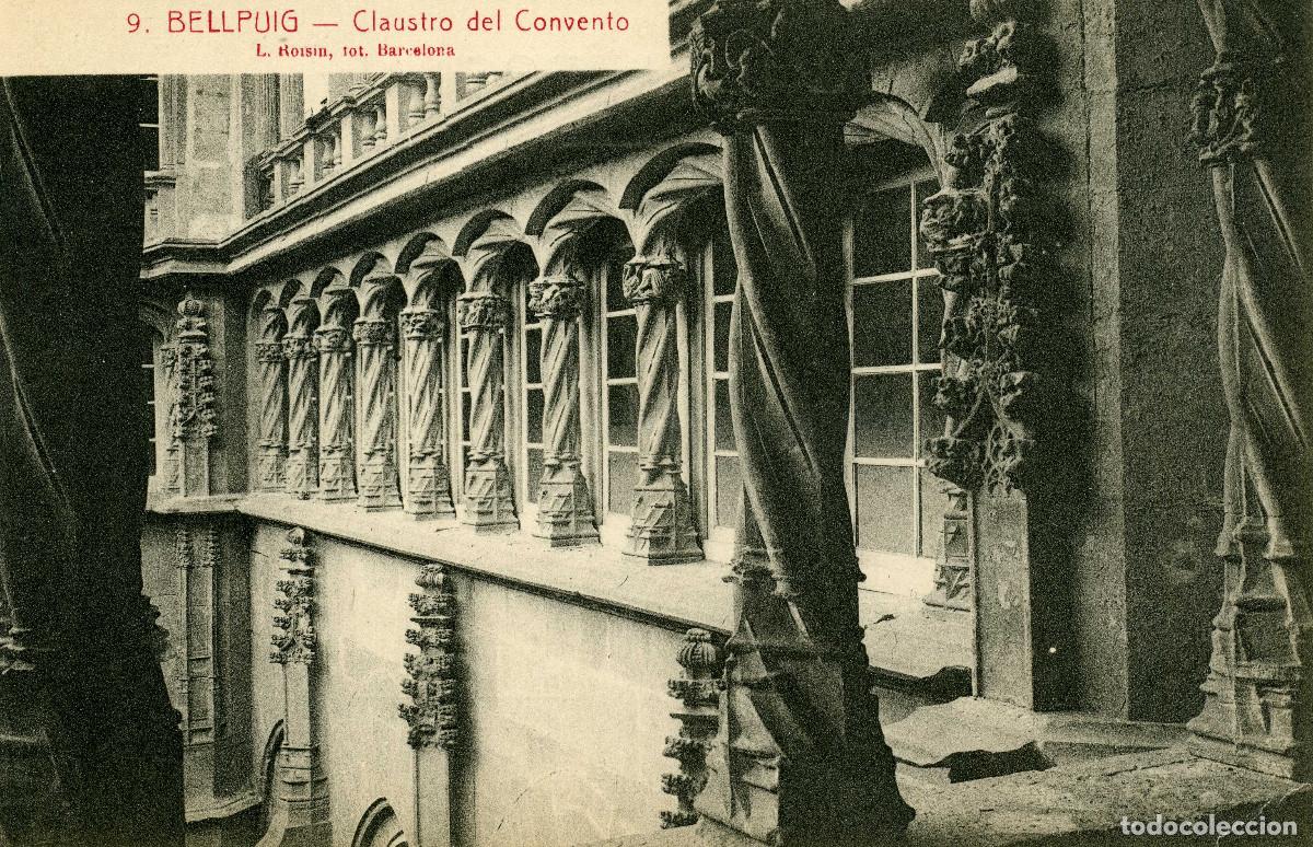 Postales: BELLPUIG - CLAUSTRO DEL CONVENTO - Foto 1