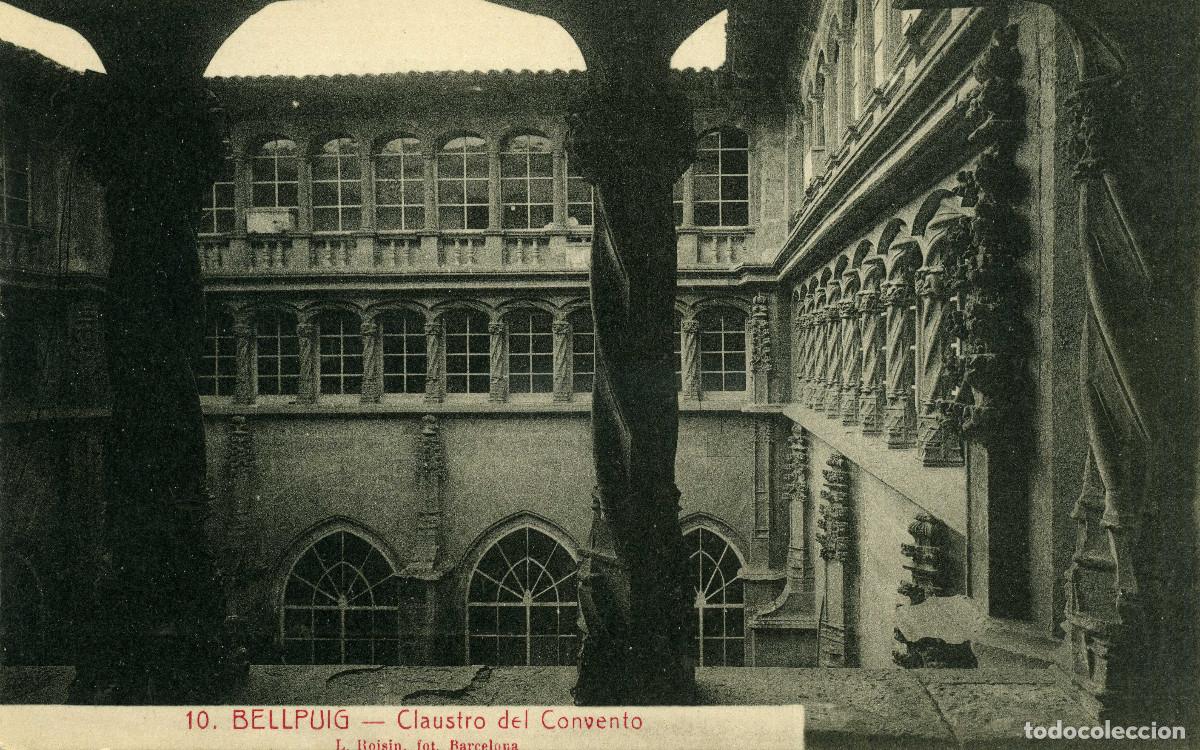 Postales: BELLPUIG - CLAUSTRO DEL CONVENTO - Foto 1