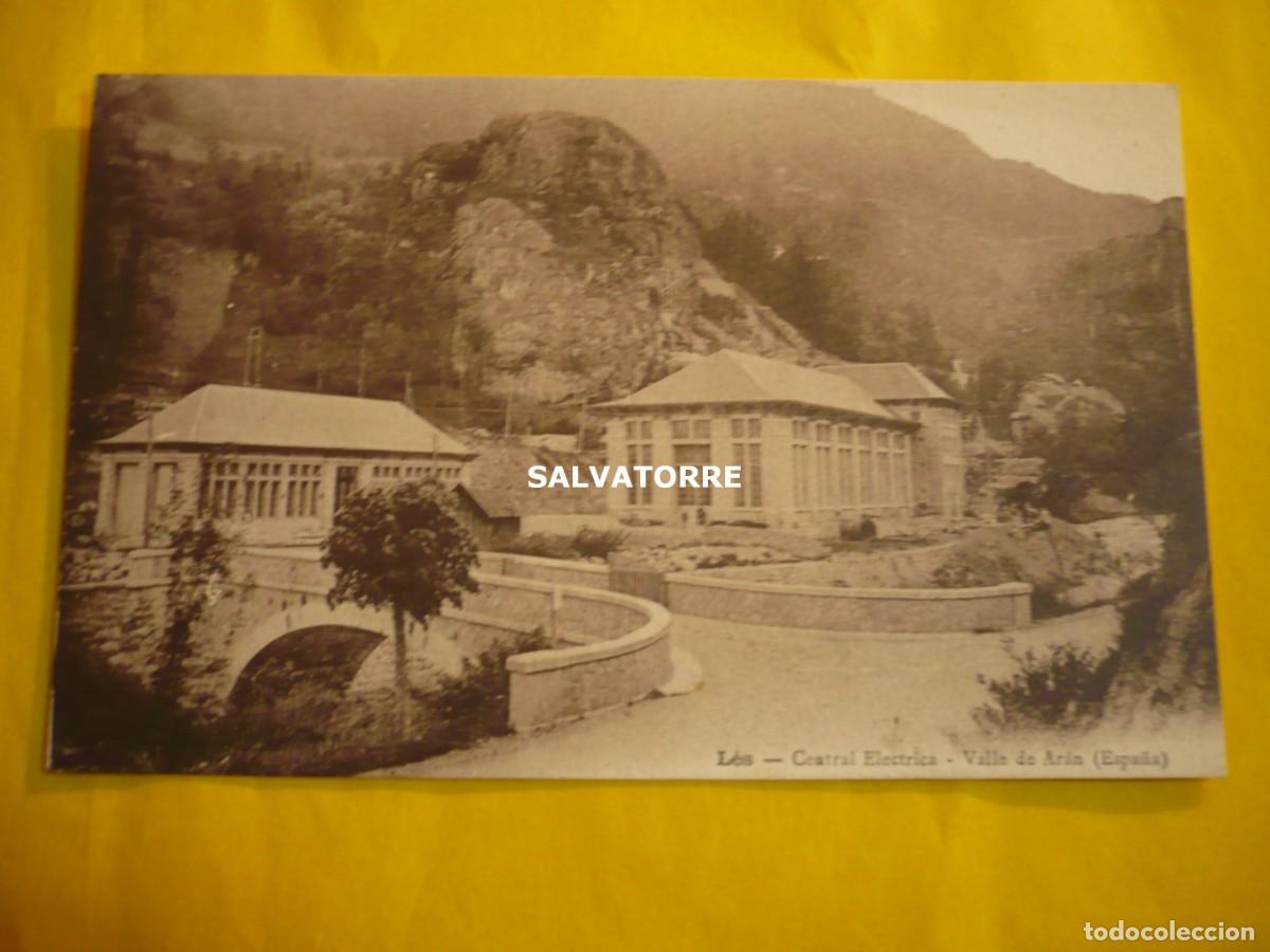 Postales: POSTAL VALLE DE ARAN LES CENTRAL ELECTRICA FOTO M. SOL&Eacute; BOSOTS