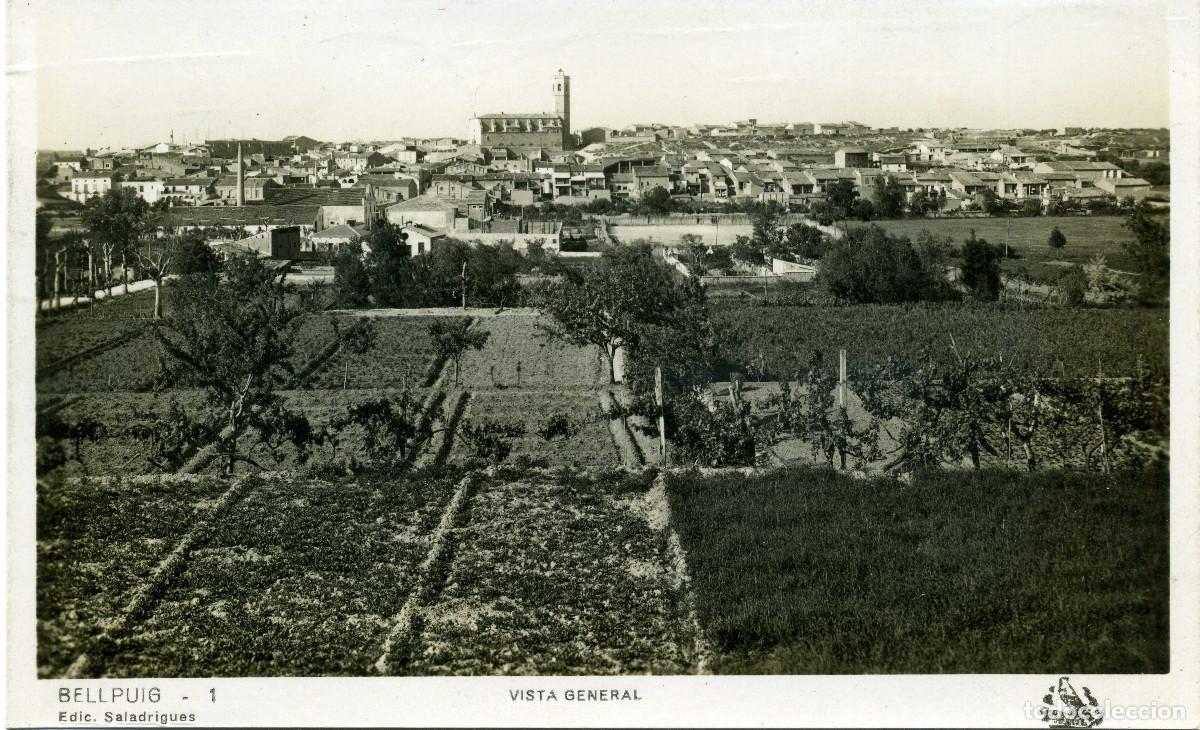 Postales: BELLPUIG - VISTA GENERAL - Foto 1