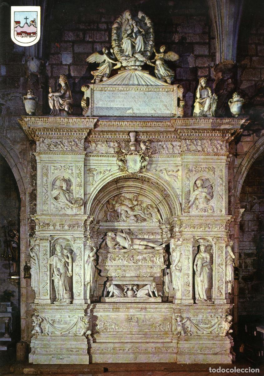 Postales: BELLPUIG - MAUSOLEO DE RAMON III - Foto 1