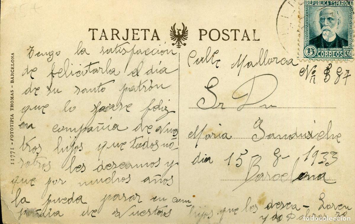 Postales: LINYOLA - PLASSA MAJOR - Foto 2