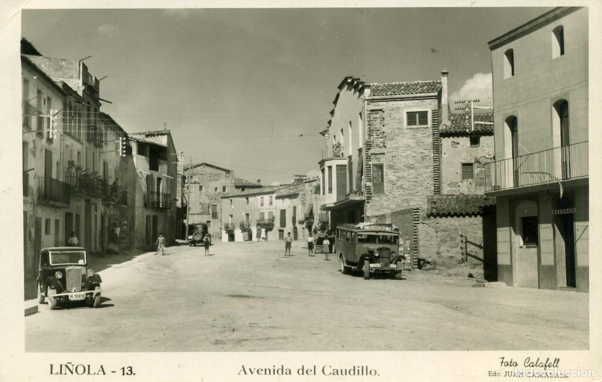 Postales: LI&Ntilde;OLA - AVENIDA DEL CAUDILLO - Foto 1