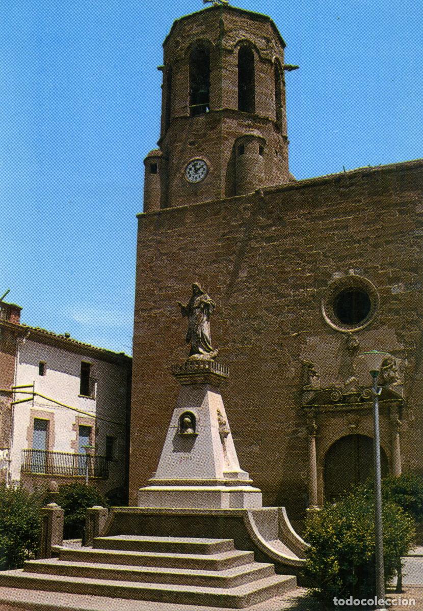 Postales: LINYOLA - PLA&Ccedil;A DE L&acute;IGLESIA - Foto 1