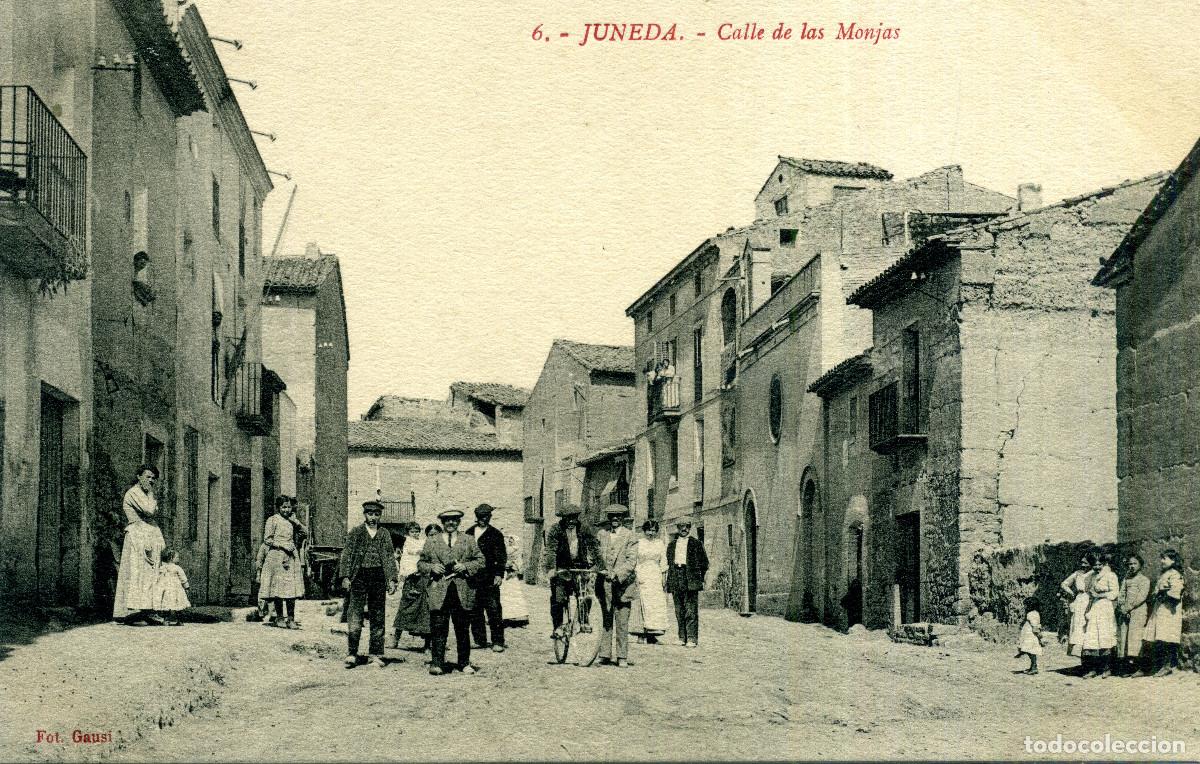 Postales: JUNEDA - CALLE DE LAS MONJAS - Foto 1