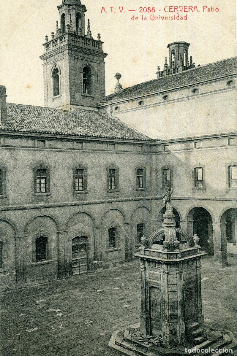 Postales: CERVERA - PATIO DE LA UNIVERSIDAD - Foto 1