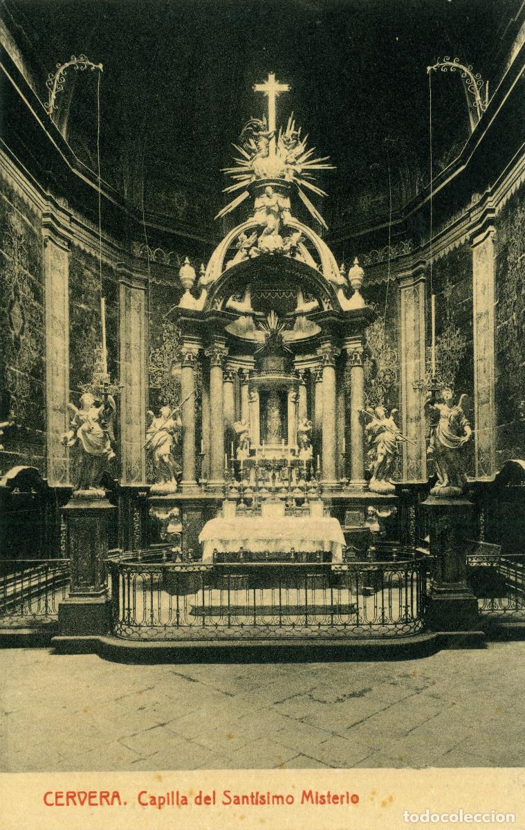 Postales: CERVERA - CAPILLA DEL SANTISIMO MISTERIO - Foto 1
