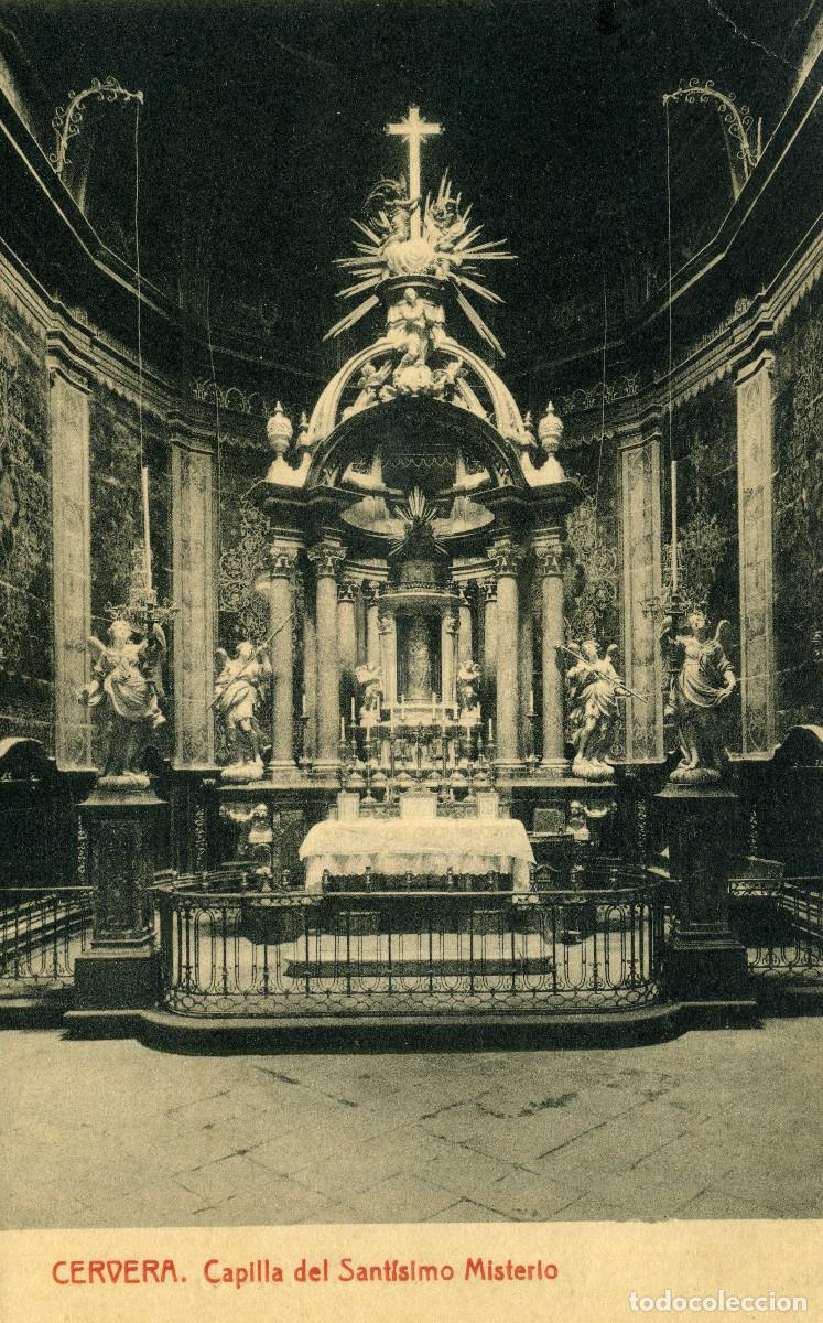 Postales: CERVERA - CAPILLA DEL SANTISIMO MISTERIO - Foto 1
