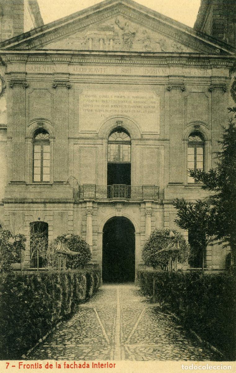 Postales: CERVERA - FRONTIS DE LA FACHADA INTERIOR - Foto 1