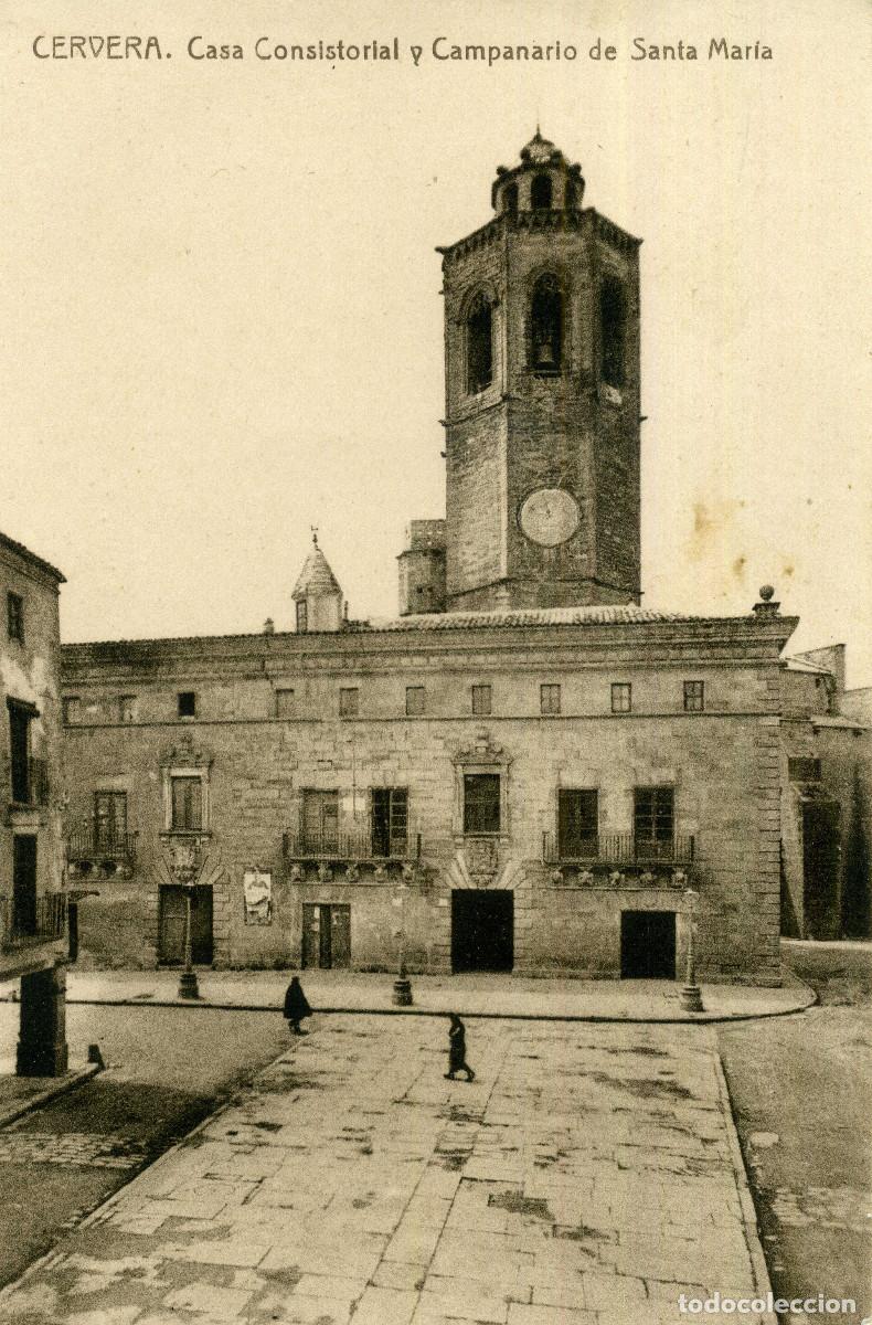 Postales: CERVERA - CASA CONSISTORIAL - Foto 1