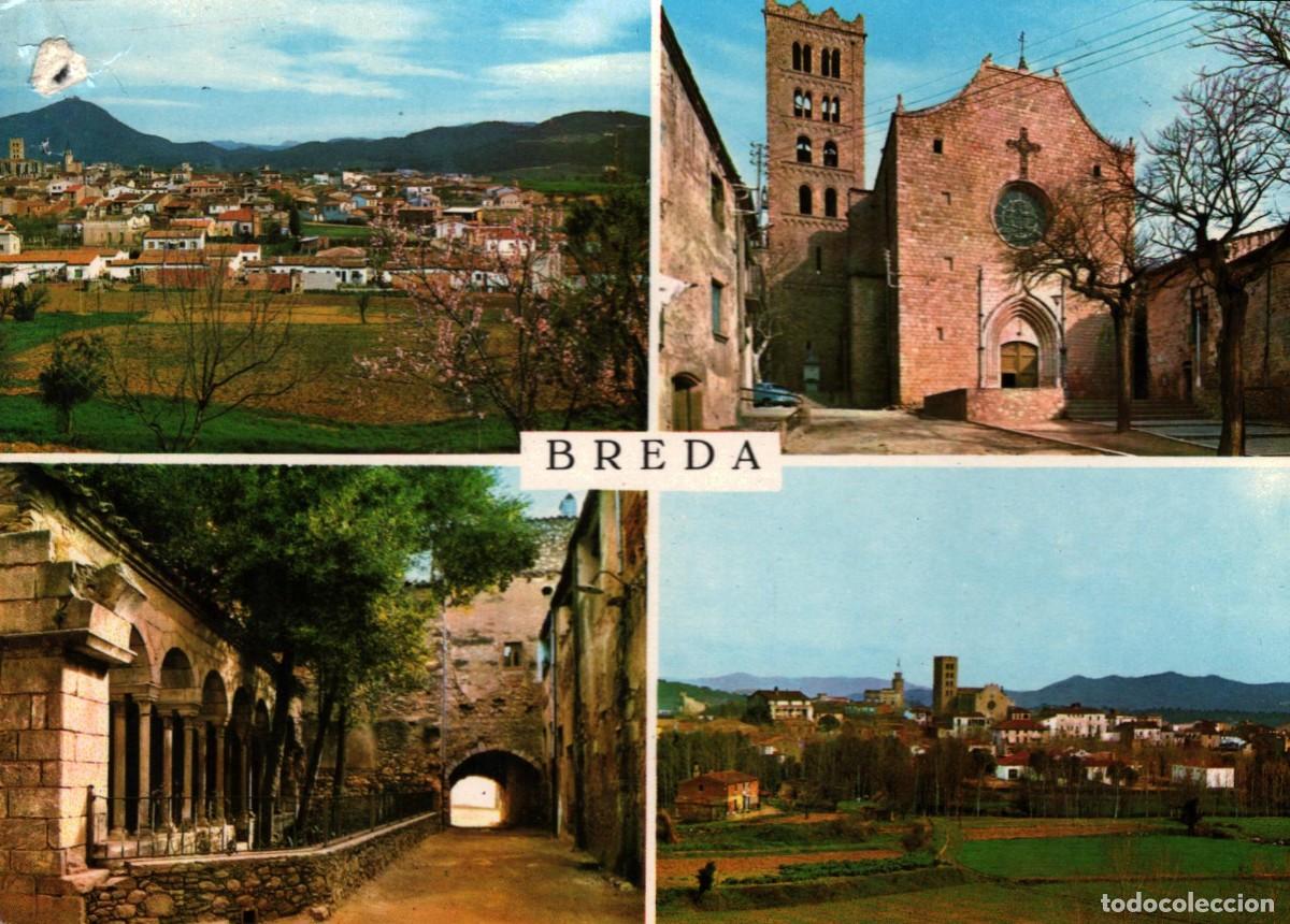 Postales: breda girona sin circular - Foto 1