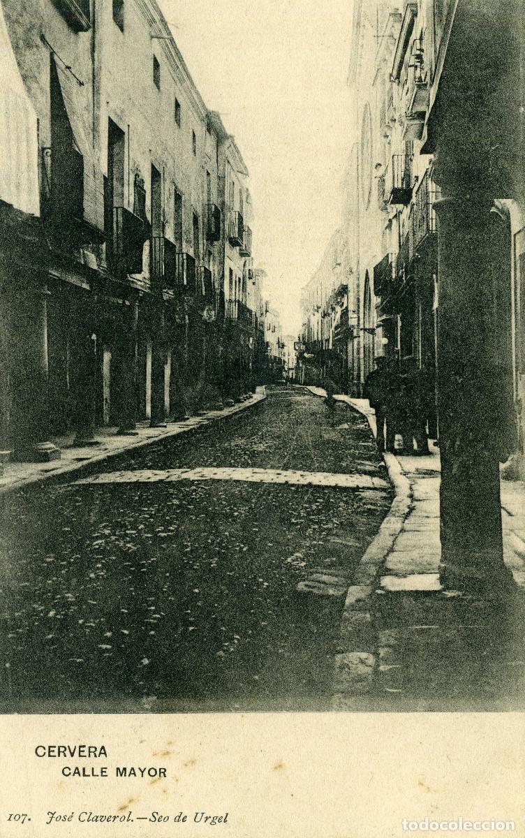 Postales: CERVERA - CALLE MAYOR - Foto 1