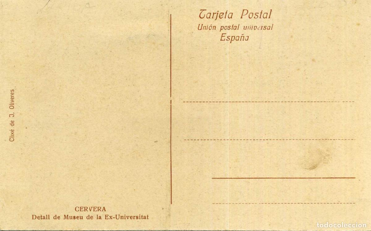 Postales: CERVERA - DETALL DE MUSEO - Foto 2