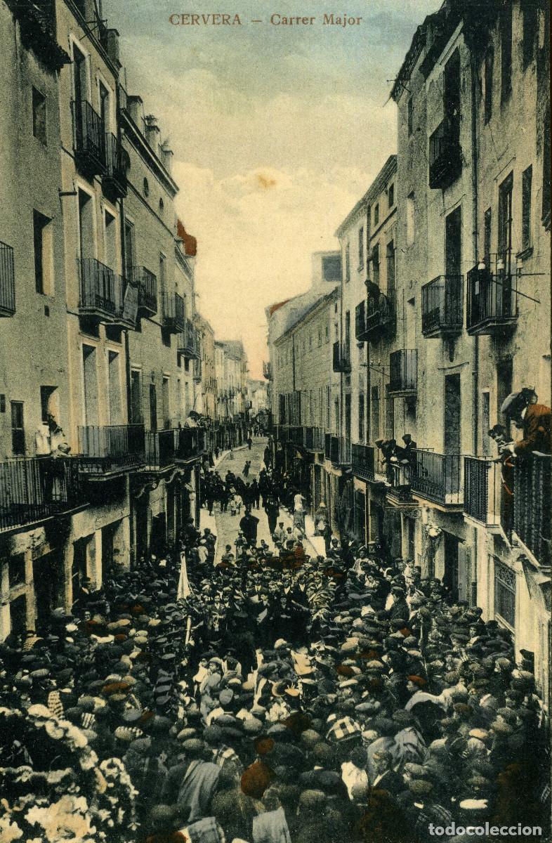 Postales: CERVERA - CARRER MAJOR - Foto 1