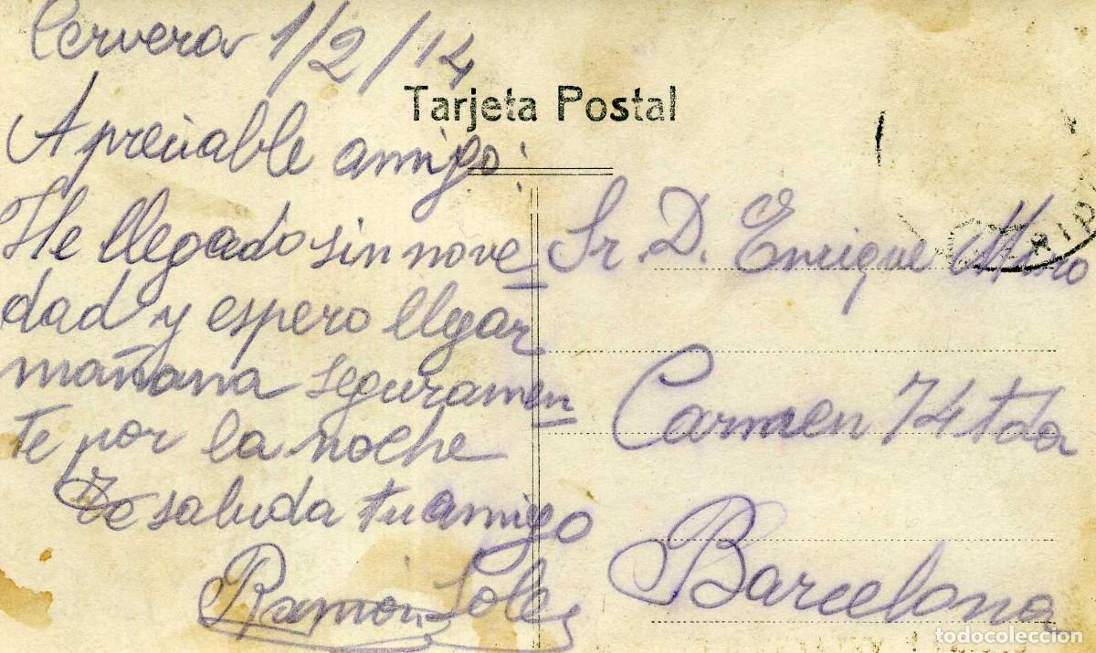 Postales: CERVERA - ESTACION - Foto 2