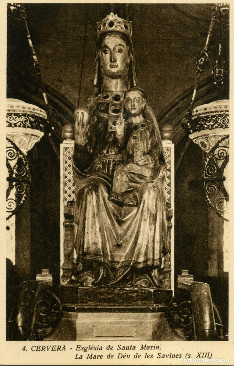 Postales: CERVERA - LA MARE DE D&Eacute;U DE LES SAVINES - Foto 1