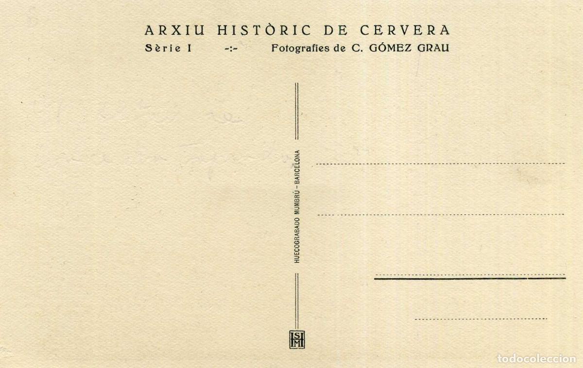Postales: CERVERA - CAPELLA DE LA UNIVERSITAT - Foto 2