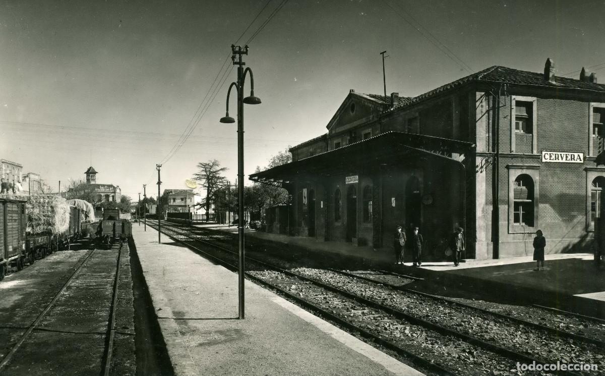 Postales: CERVERA - ESTACION DE FERROCARRIL - Foto 1