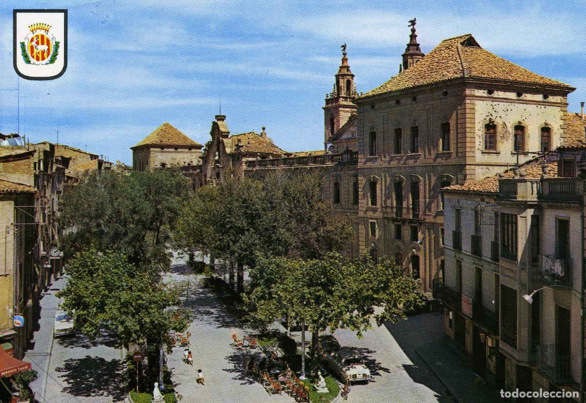 Postales: CERVERA - PASEO DE LA DIPUTACION Y EX-UNIVERSIDAD - Foto 1