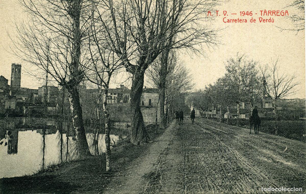 Postales: T&Aacute;RREGA - CARRETERA DE VERD&Uacute; - Foto 1