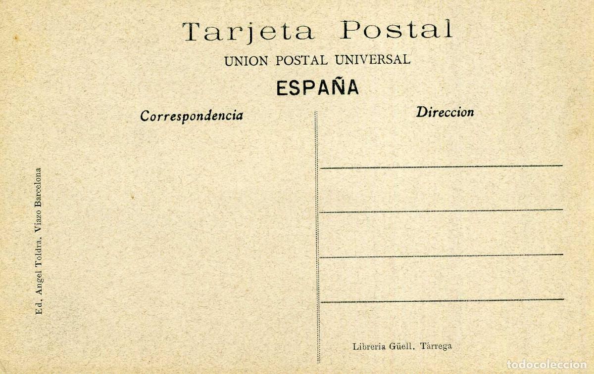 Postales: T&Aacute;RREGA - CARRETERA DE VERD&Uacute; - Foto 2