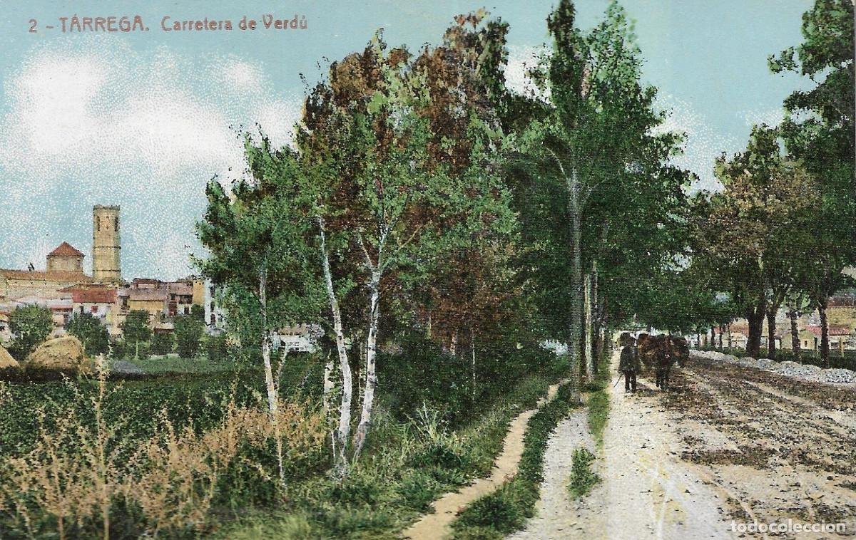 Postales: T&Aacute;RREGA - CARRETERA DE VERD&Uacute; - Foto 1