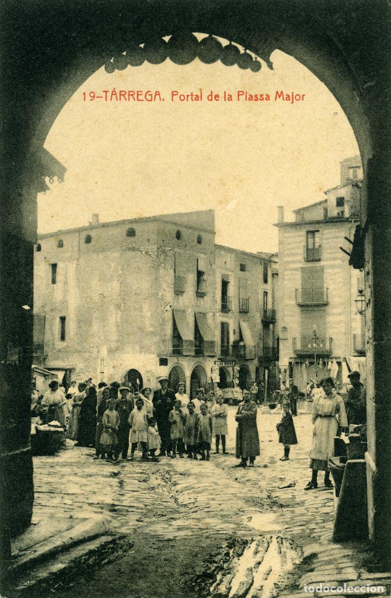 Postales: T&Aacute;RREGA - PORTAL DE LA PLASSA MAJOR - Foto 1