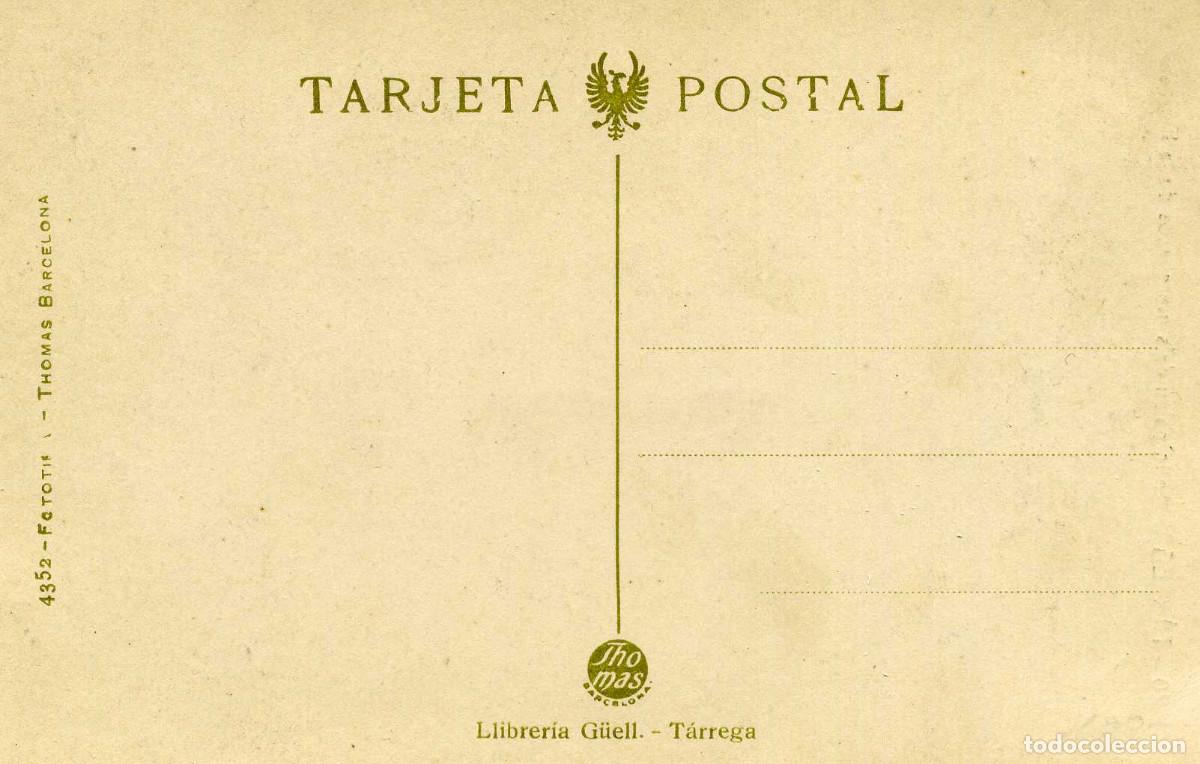 Postales: T&Aacute;RREGA - ANTIC PALAU DELS MARQUESOS DE LA FLORESTA - Foto 2