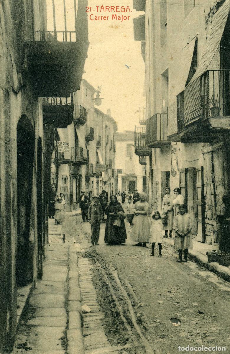 Postales: T&Aacute;RREGA - CARRER MAJOR - Foto 1