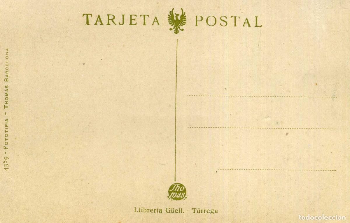 Postales: T&Aacute;RREGA - ESTACI&Oacute; DEL FERROCARRIL - Foto 2