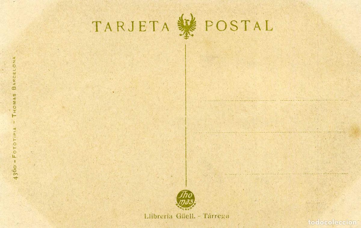 Postales: T&Aacute;RREGA - CARRETERA D&acute;AGRAMUNT - Foto 2