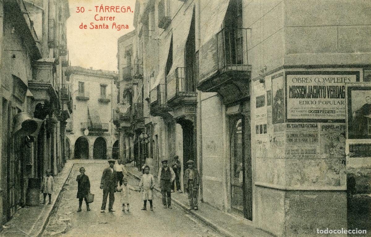 Postales: T&Aacute;RREGA - CARRER DE SANTA ANA - Foto 1
