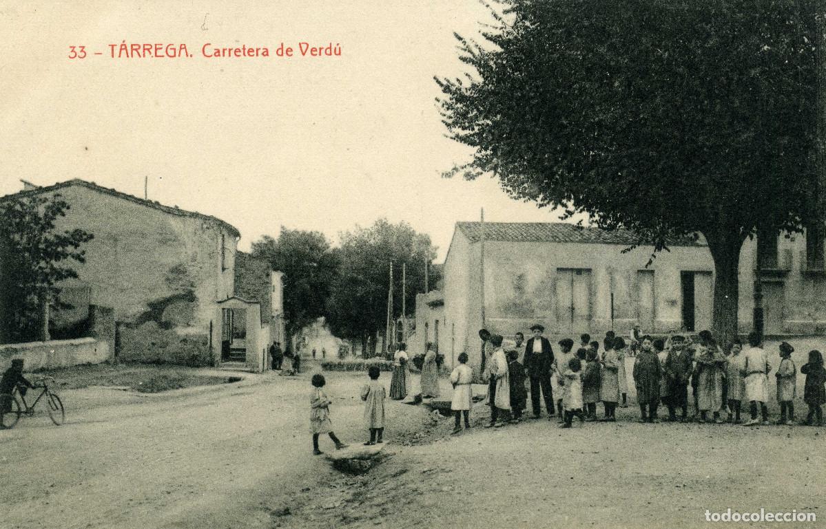 Postales: T&Aacute;RREGA - CARRETERA DE VERD&Uacute; - Foto 1